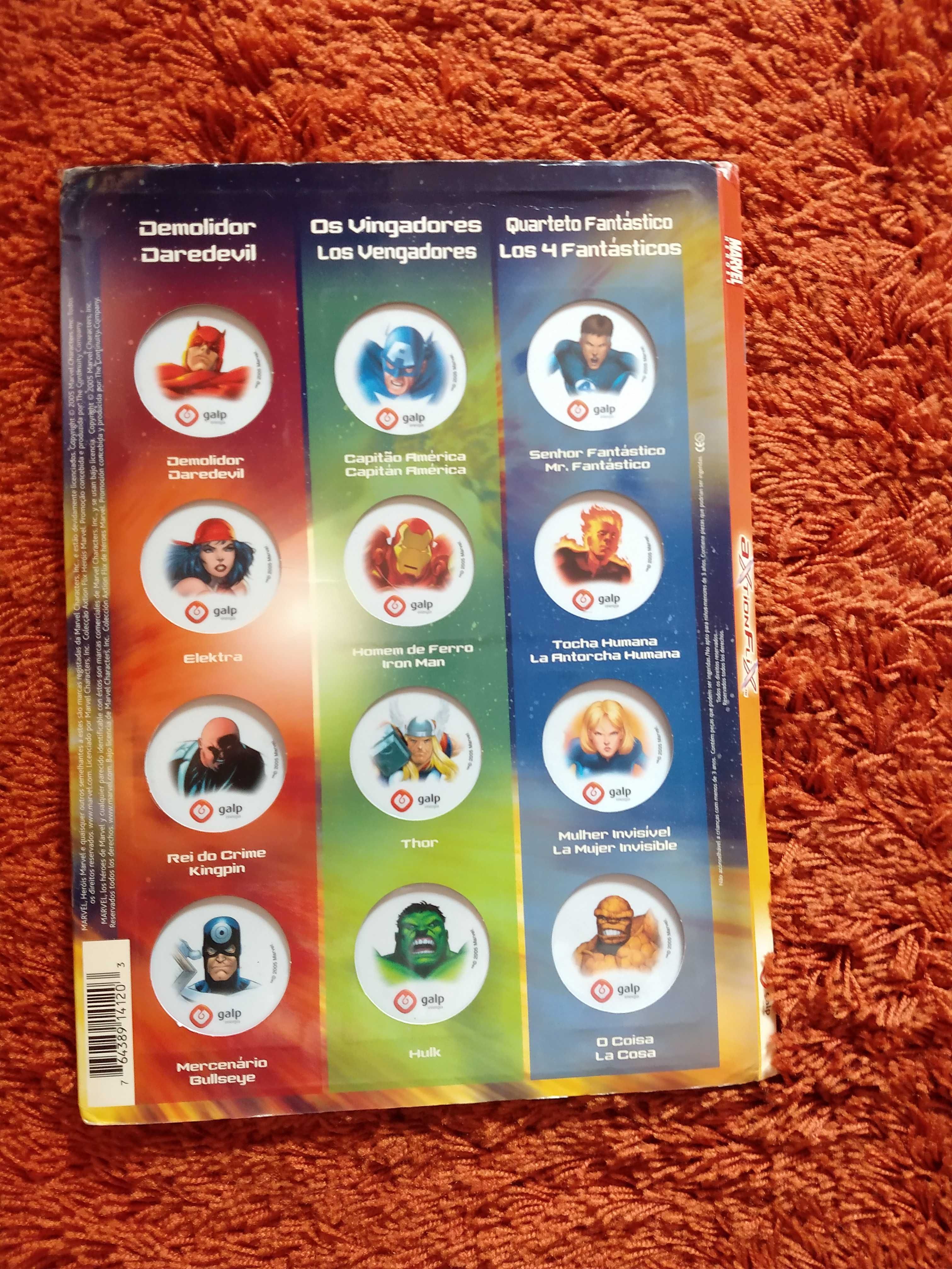 Cadernetas de cromos completas