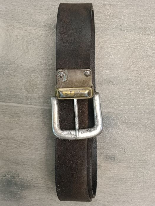 Ремень Vera Pfils широкий кожаный 112/4см4