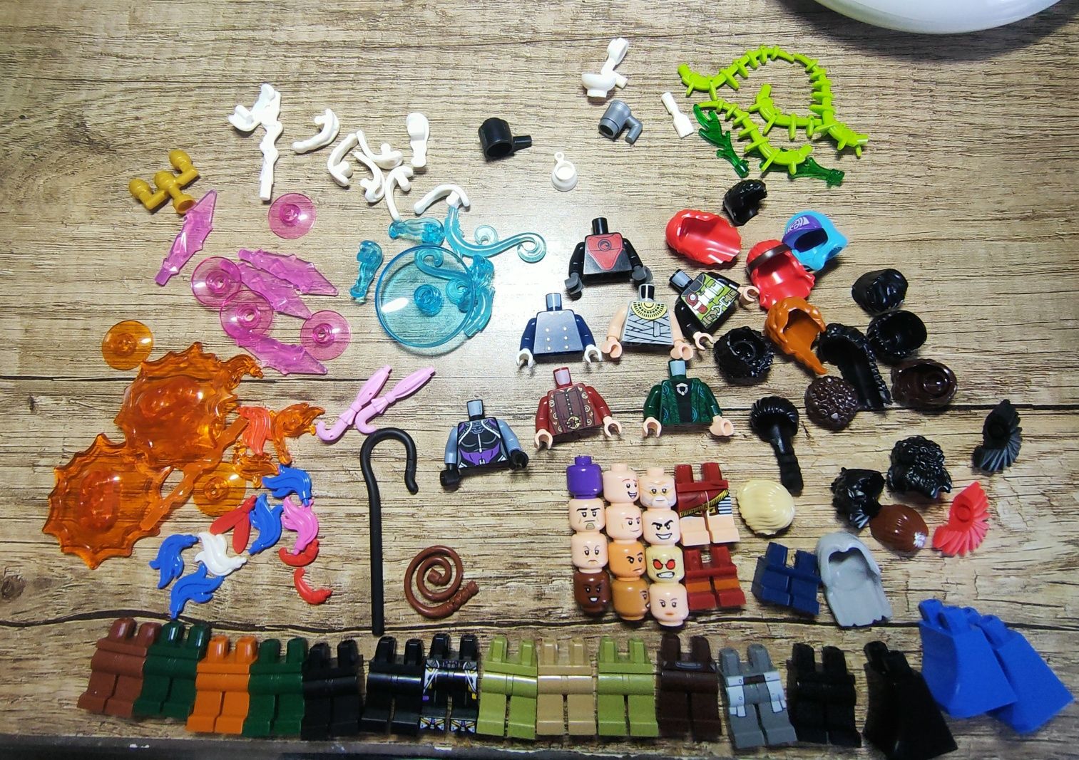 Lego mix części do figurek dla mocera