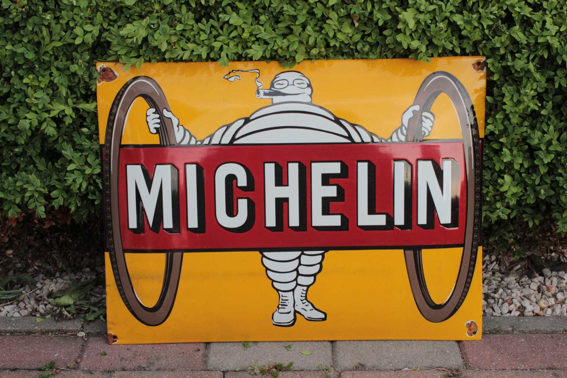 Michelin reklama szyld blacha emaliowana