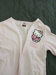 Sweterek hello kitty dla dziewczynki 6-7 lat