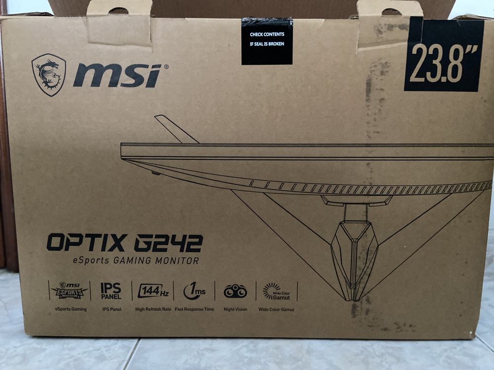 MSI OPTIX G242 23.8” 1MS 144Hz