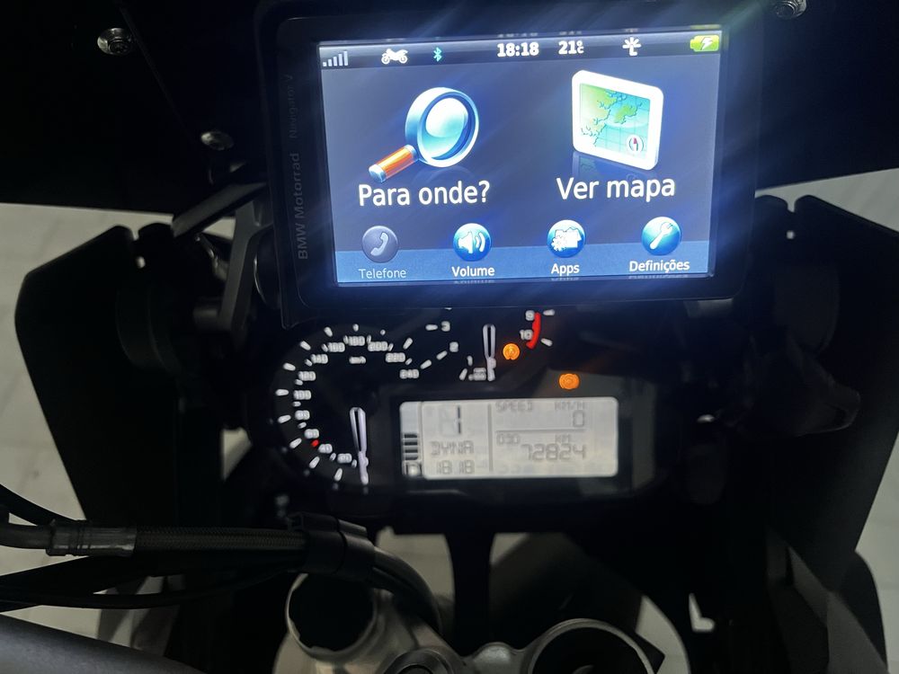 Bmw R 1200 gs  lc 2016 preta e cinzenta