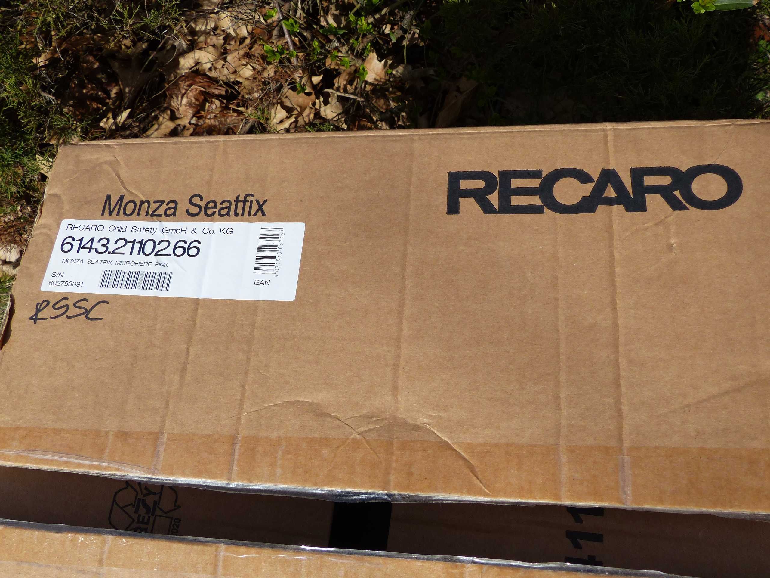 Fotelik samochodowy dla dziewczynki RECARO Monza Seatfix 15-36 kg