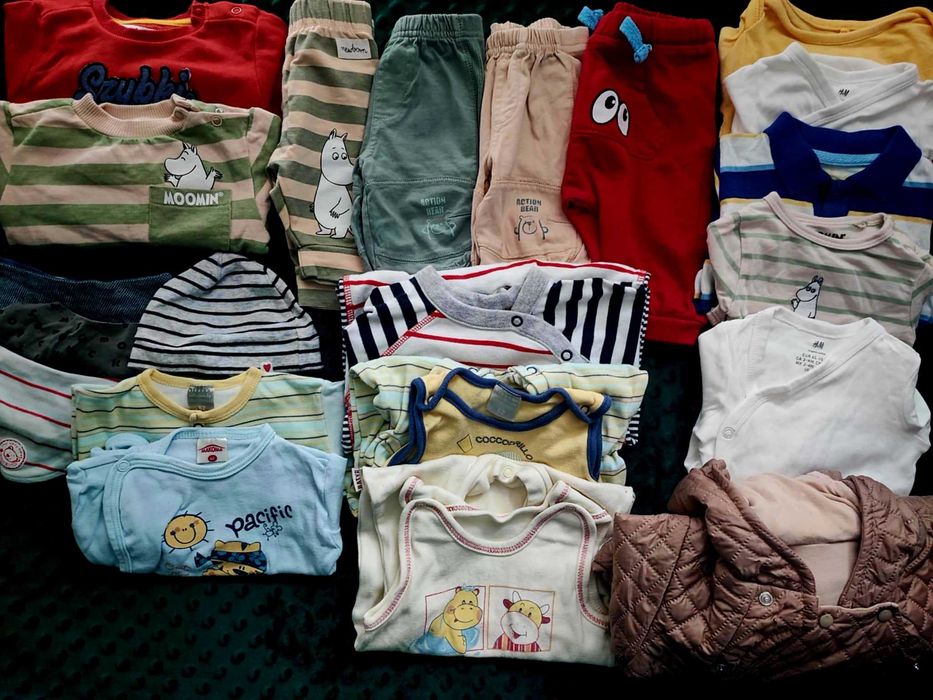 Wiosenna paka dla chłopca rozmiar 62