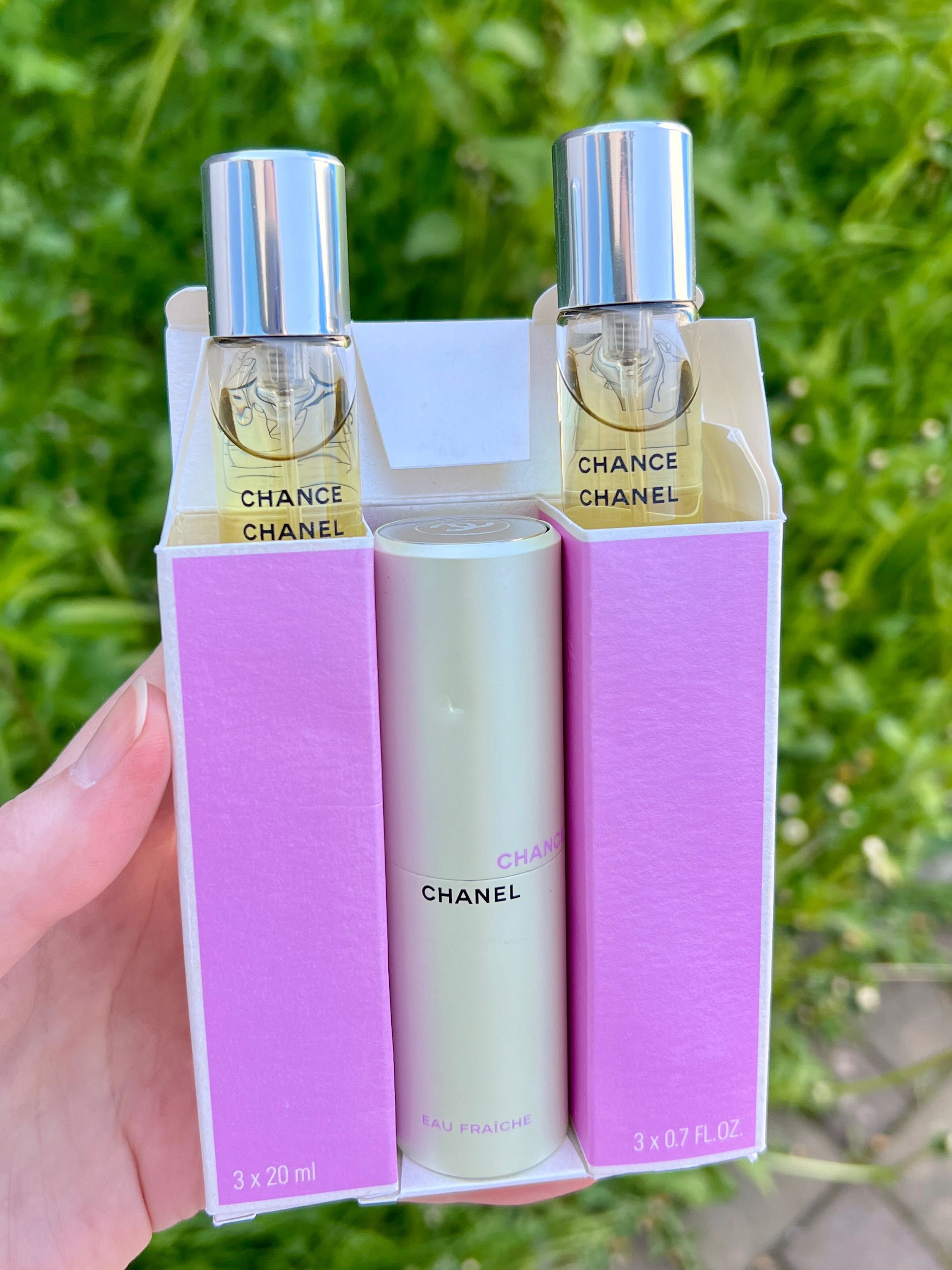 Chanel Chance Eau Fraîche Twist and spray туалетна вода-спрей 2*20 мл