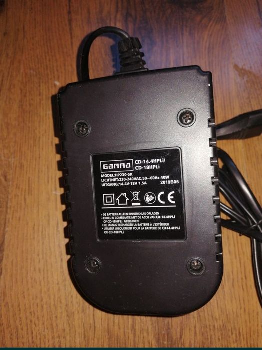 Ładowarka GAMMA Li ion 14.4V oraz 18V