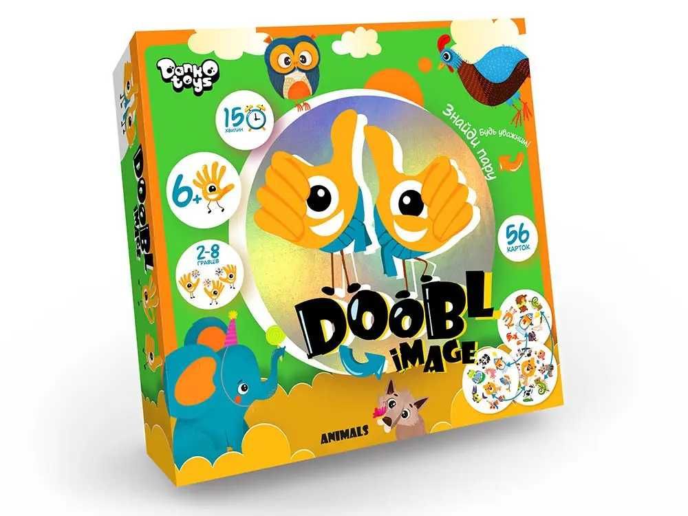 Игра DOOBL IMAGE большая (найди пару, дабл, доббль) Danko Toys