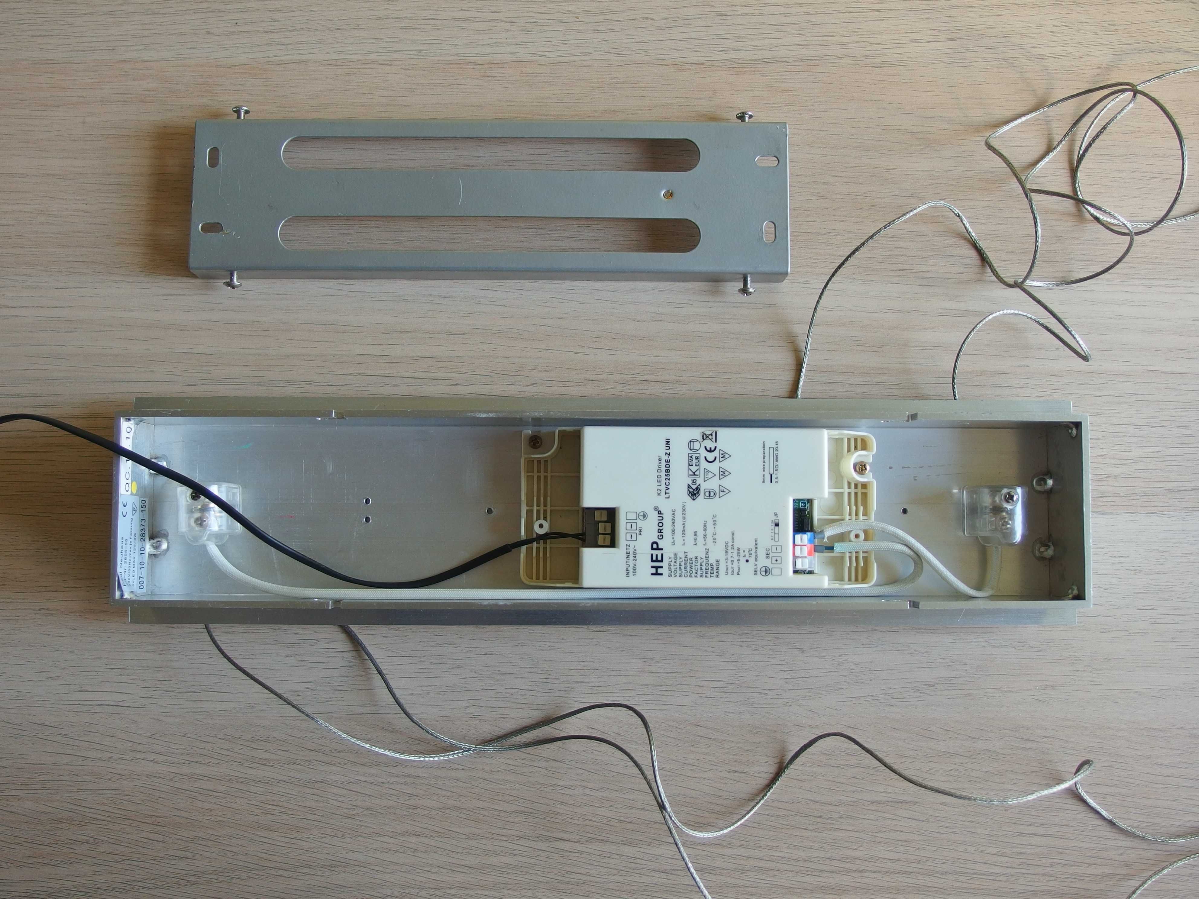 Paul Neuhaus LED kuchenna lampa wisząca nad stół jadalnia aluminium