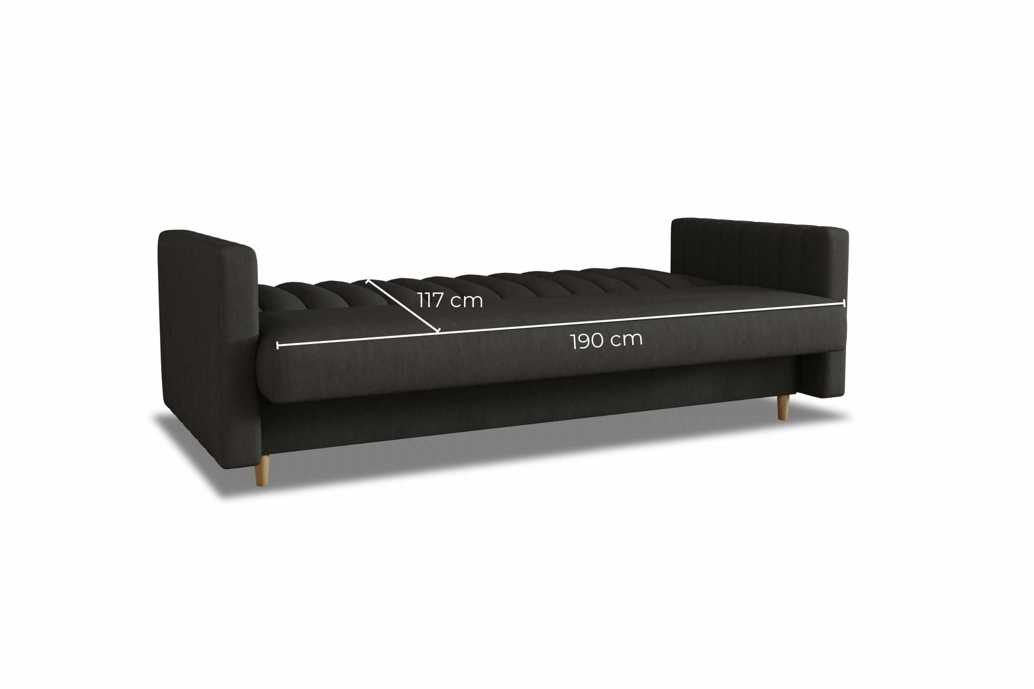 Zestaw komplet wypoczynkowy wersalka Gabi i fotel Uszak. Sofa, kanapa