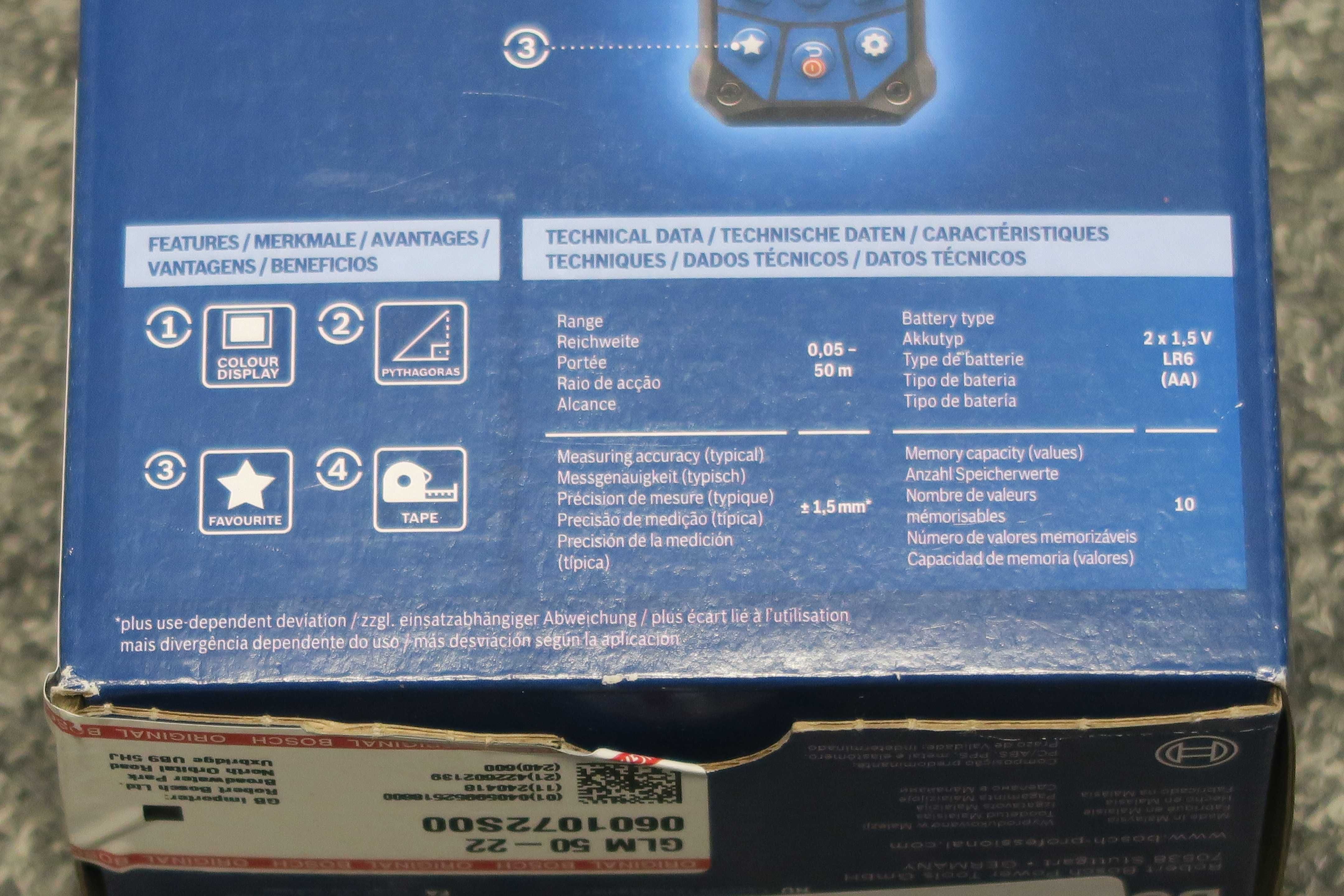 NOWY Dalmierz BOSCH Professional GLM 50-22