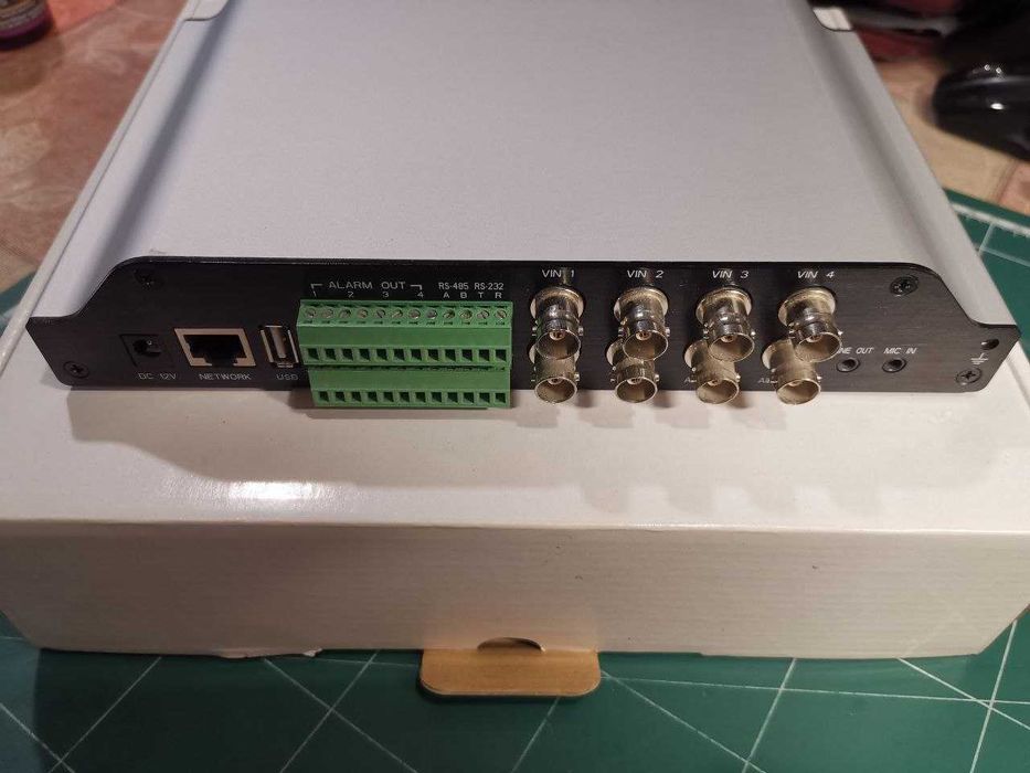 IP видеосервер Grandstream GXV3504 4 Channels video/aud, PoE, SIP/VoIP