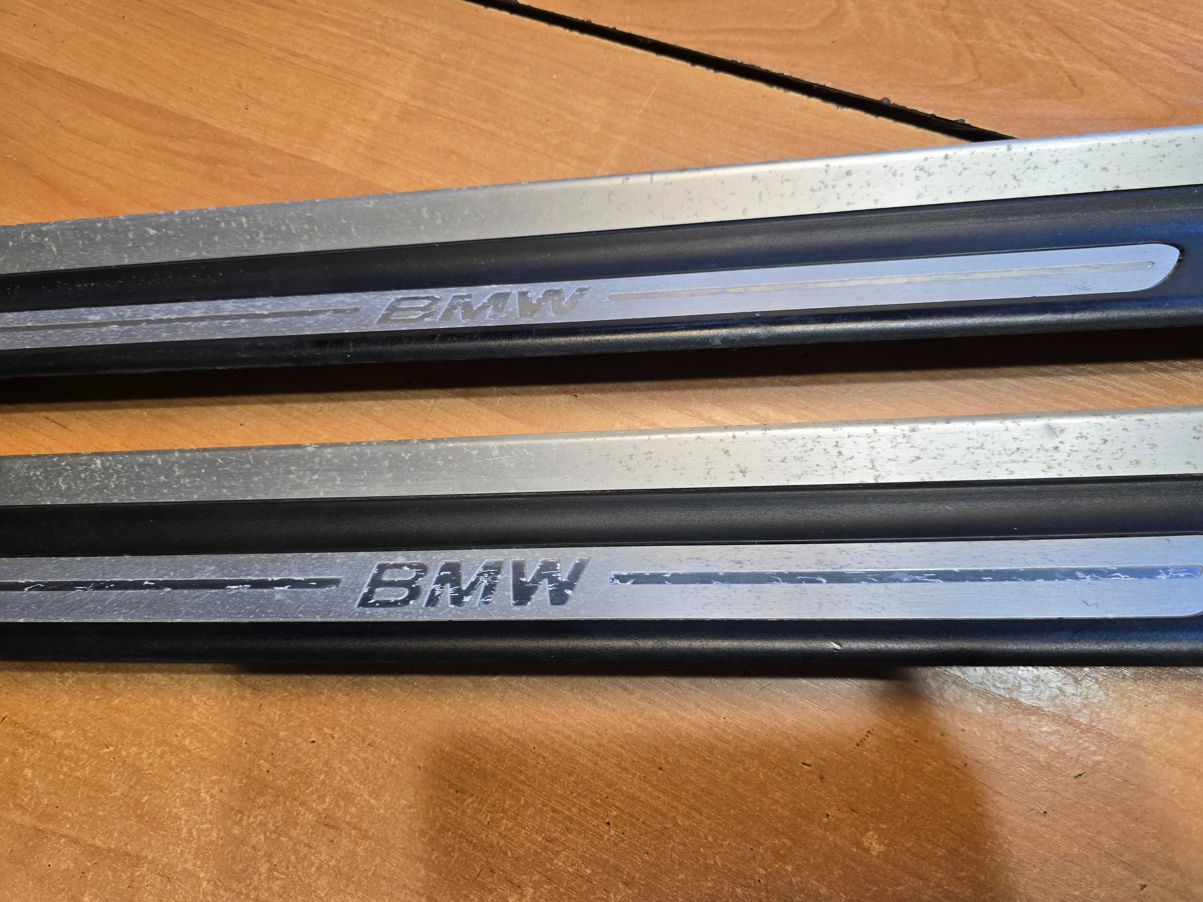 BMW 3 E46 Coupe Listwy Progowe Zewnętrzna KPL Prawa Lewa