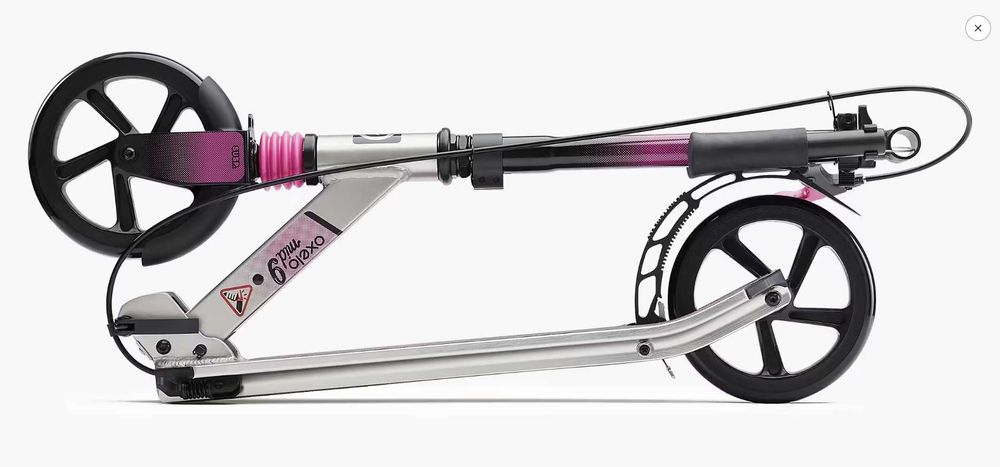 DECHATLON OXELO TROTINETE MID9 CRIANÇA ROSA **como nova**