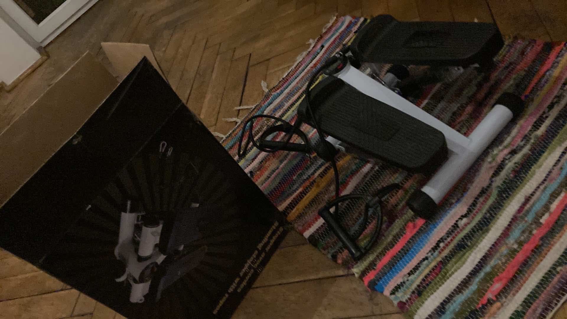 Nowy Stepper step z licznikiem i linami ekspanderami do ćwiczeń