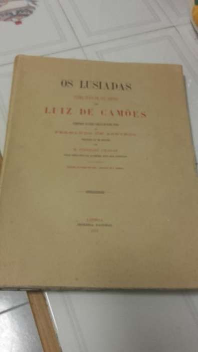 Luis de Camões Os Lusíadas 1878 Imprensa Nacional Raro