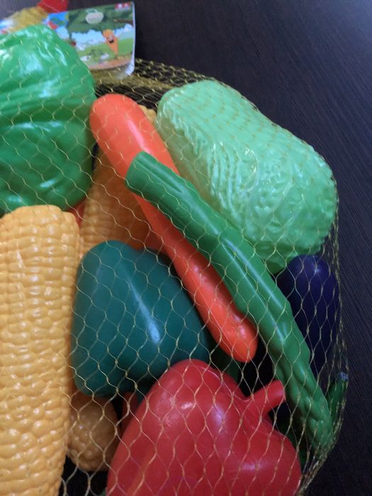 Zestaw zabawkowych warzyw dla dzieci 48tknz