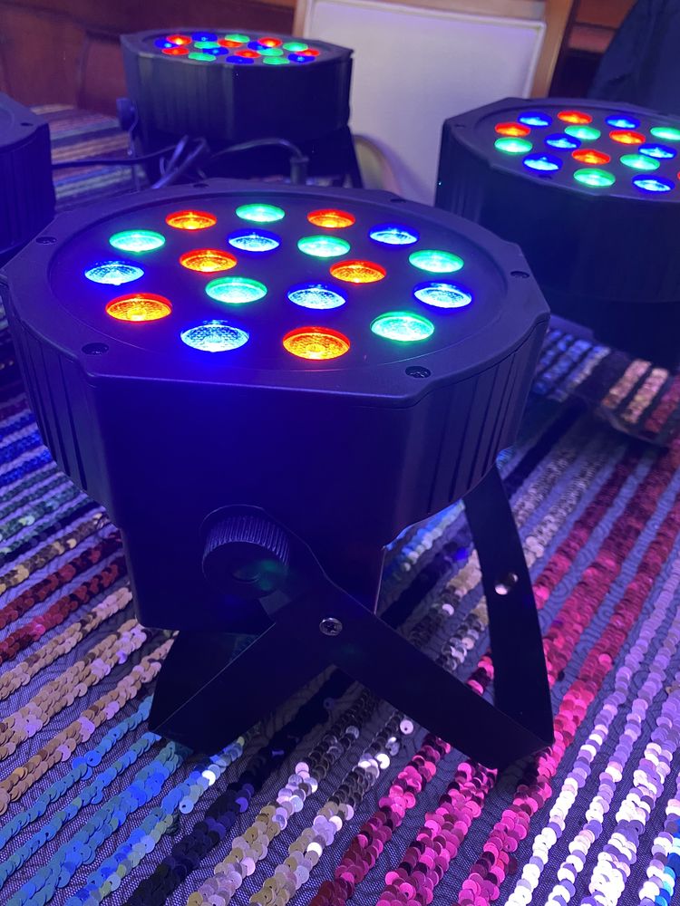 Projetor dmx 18 leds