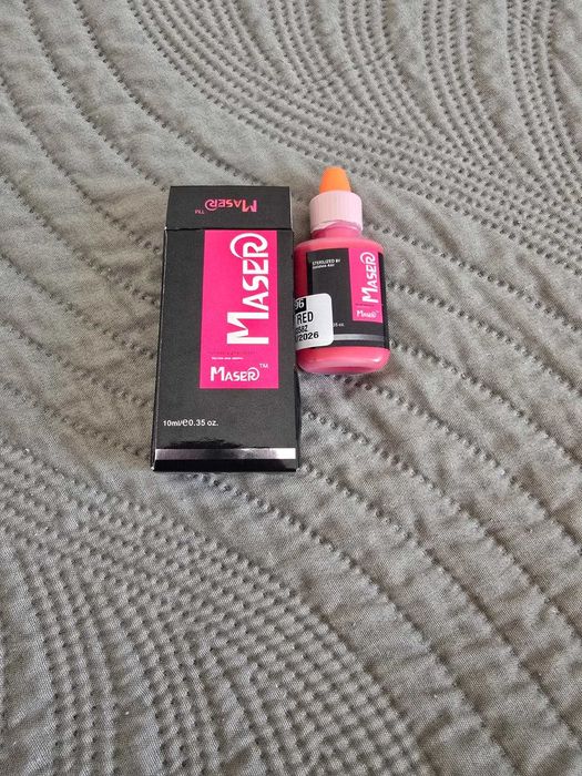 Tinta para micropigmentação de lábios cor rose marca master