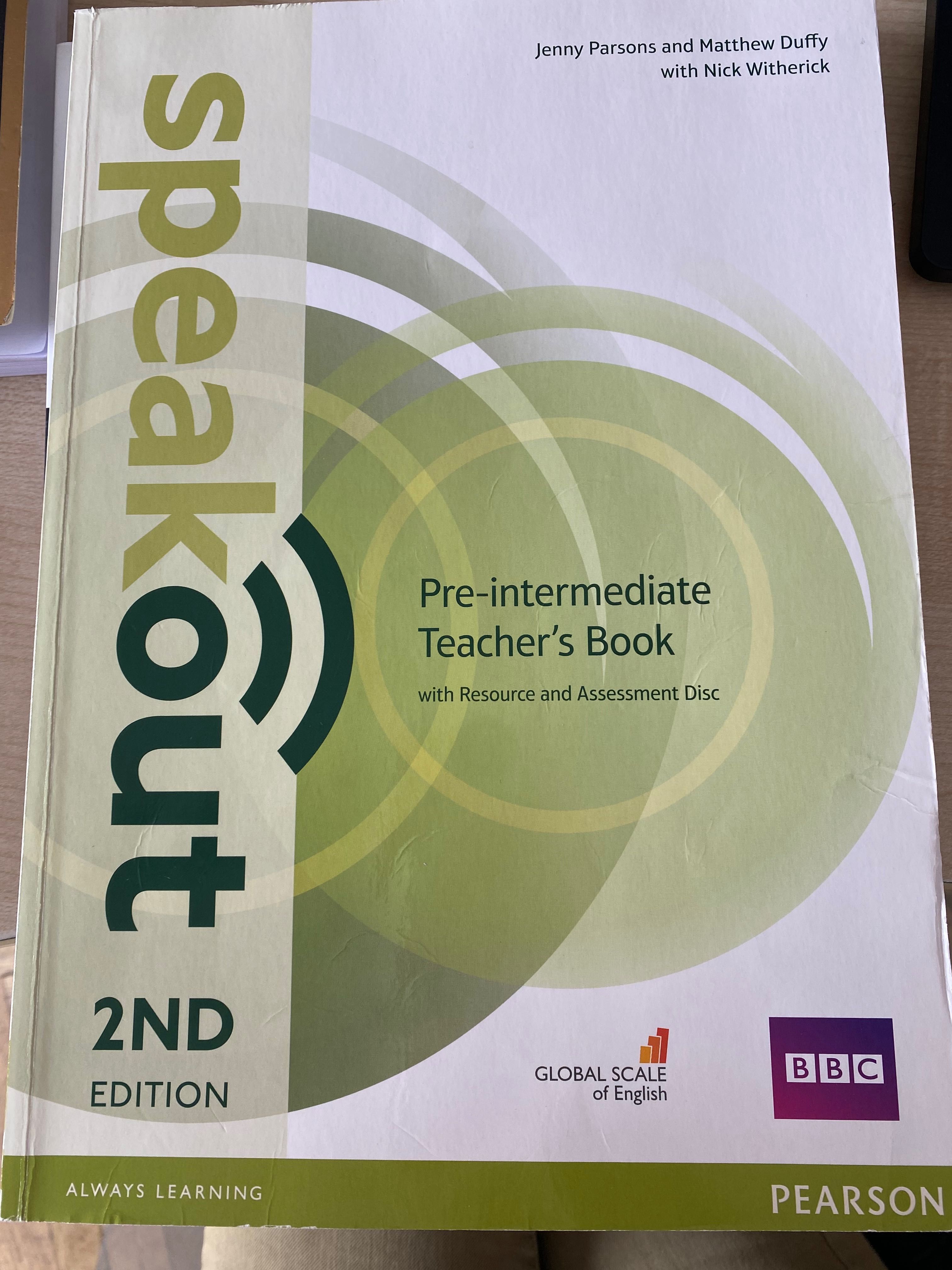 Speakout Pre-intermediate Teacher’s Book