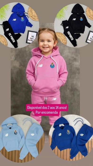 Fatos de treino de criança