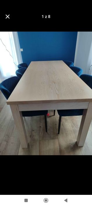 Stół jesionowy rozkładany