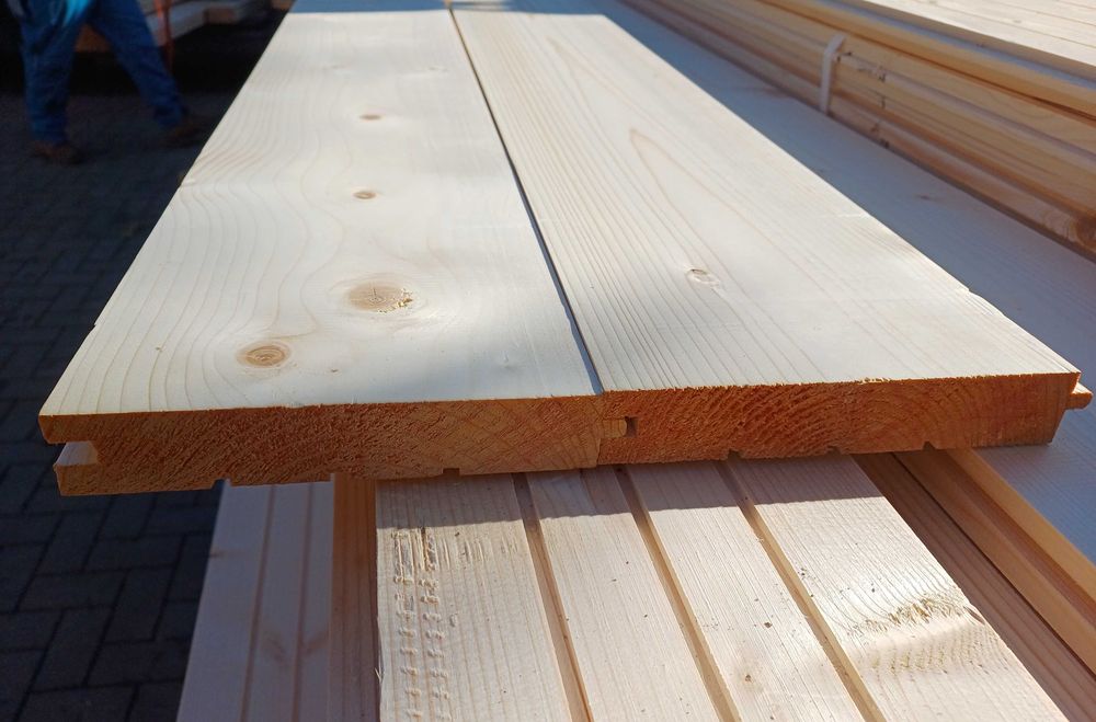 Boazeria półbal podbitka deska podłogowa elewacyjna tarasowa heblowana