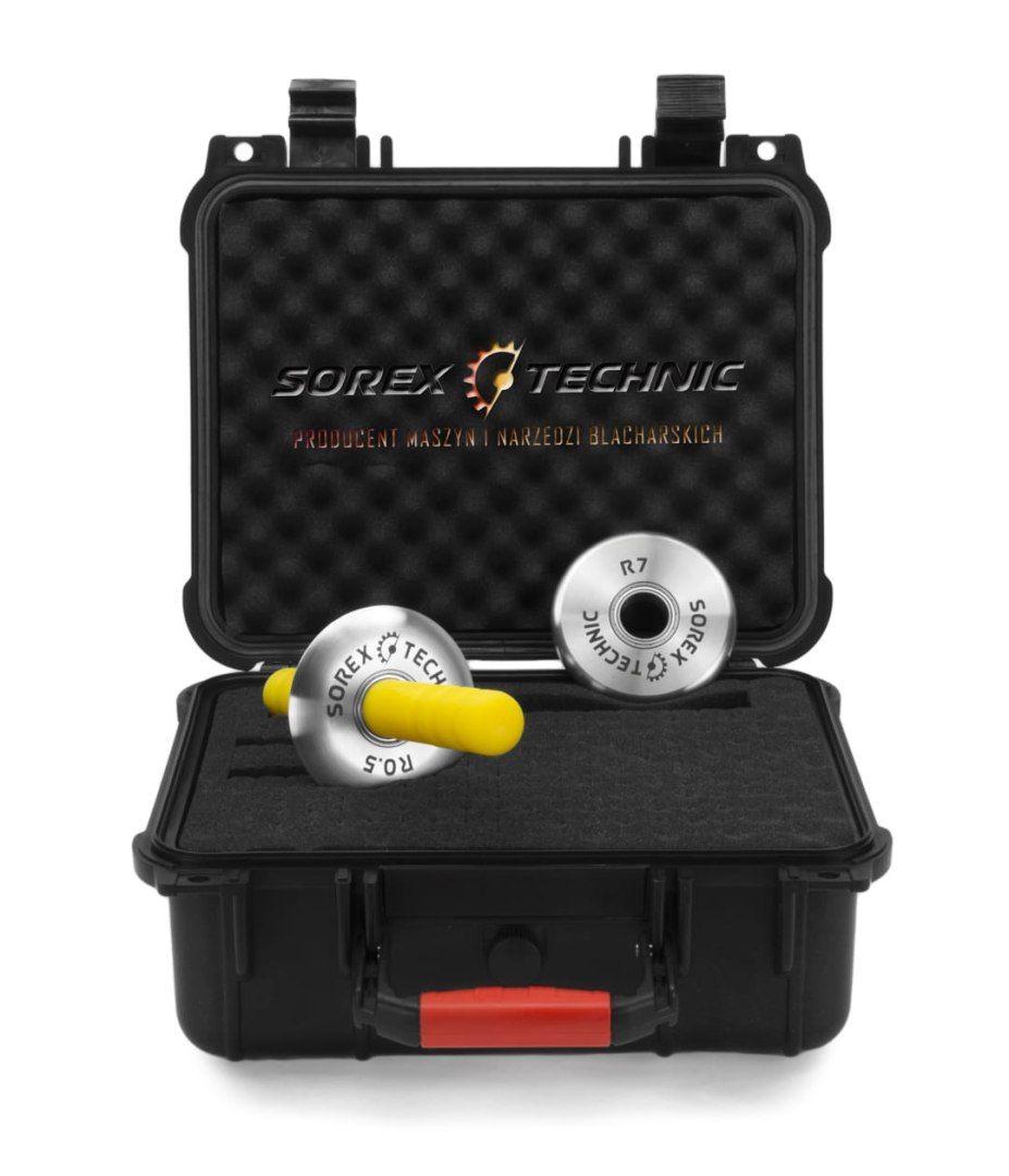 Znacznik rolkowy RM-100 (R0,5; R7 + Walizka) Sorex Technic