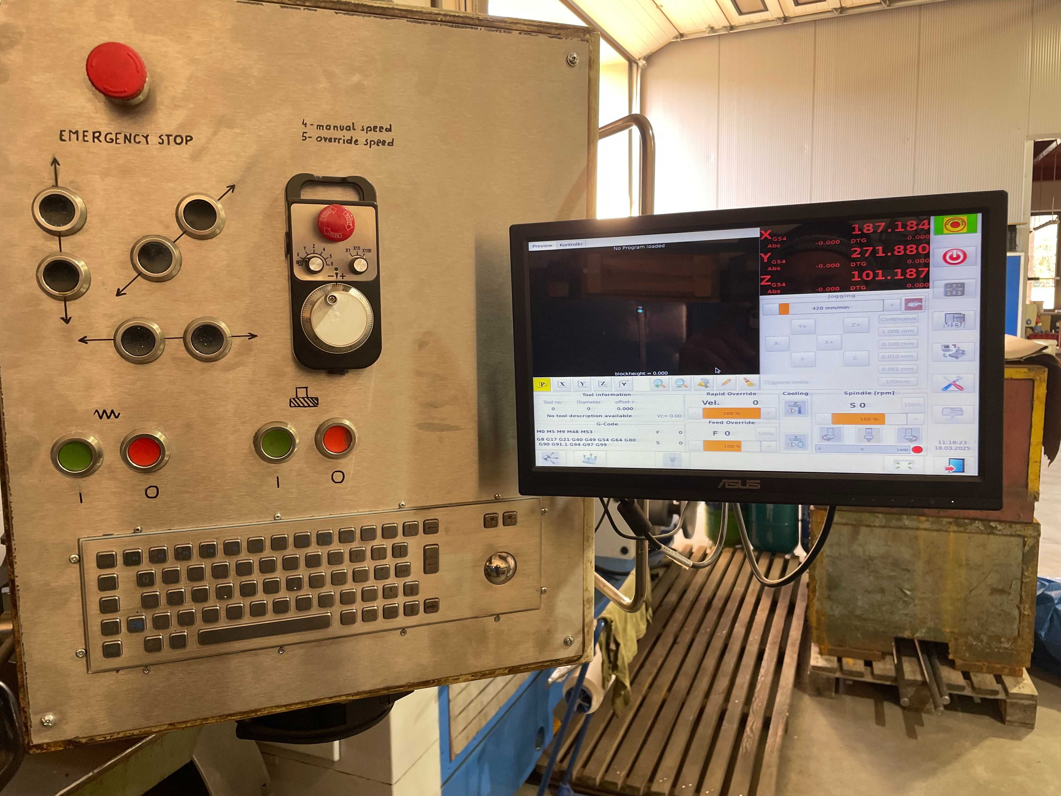 Frezarka CNC JAFO