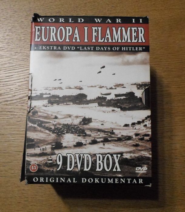 Europa i Flammer II wojna światowa zestaw DVD