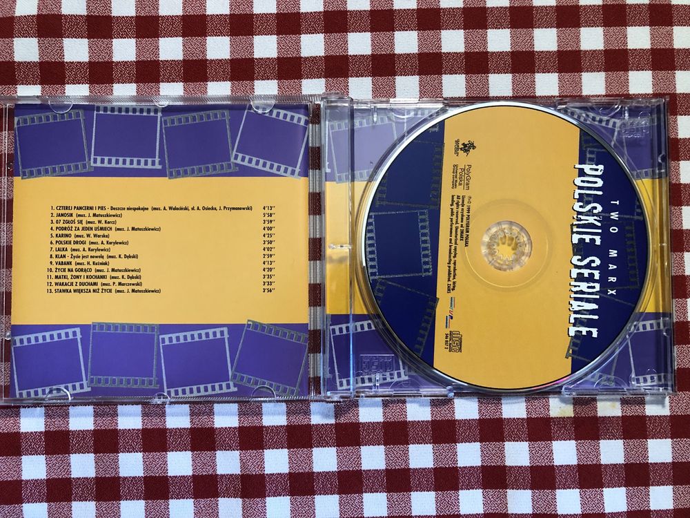 Polskie seriale Two Marx płyta CD muzyka filmowa