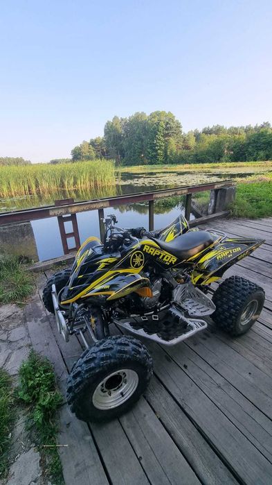 Okleina graficzna, naklejki, zestaw naklejek Yamaha Raptor