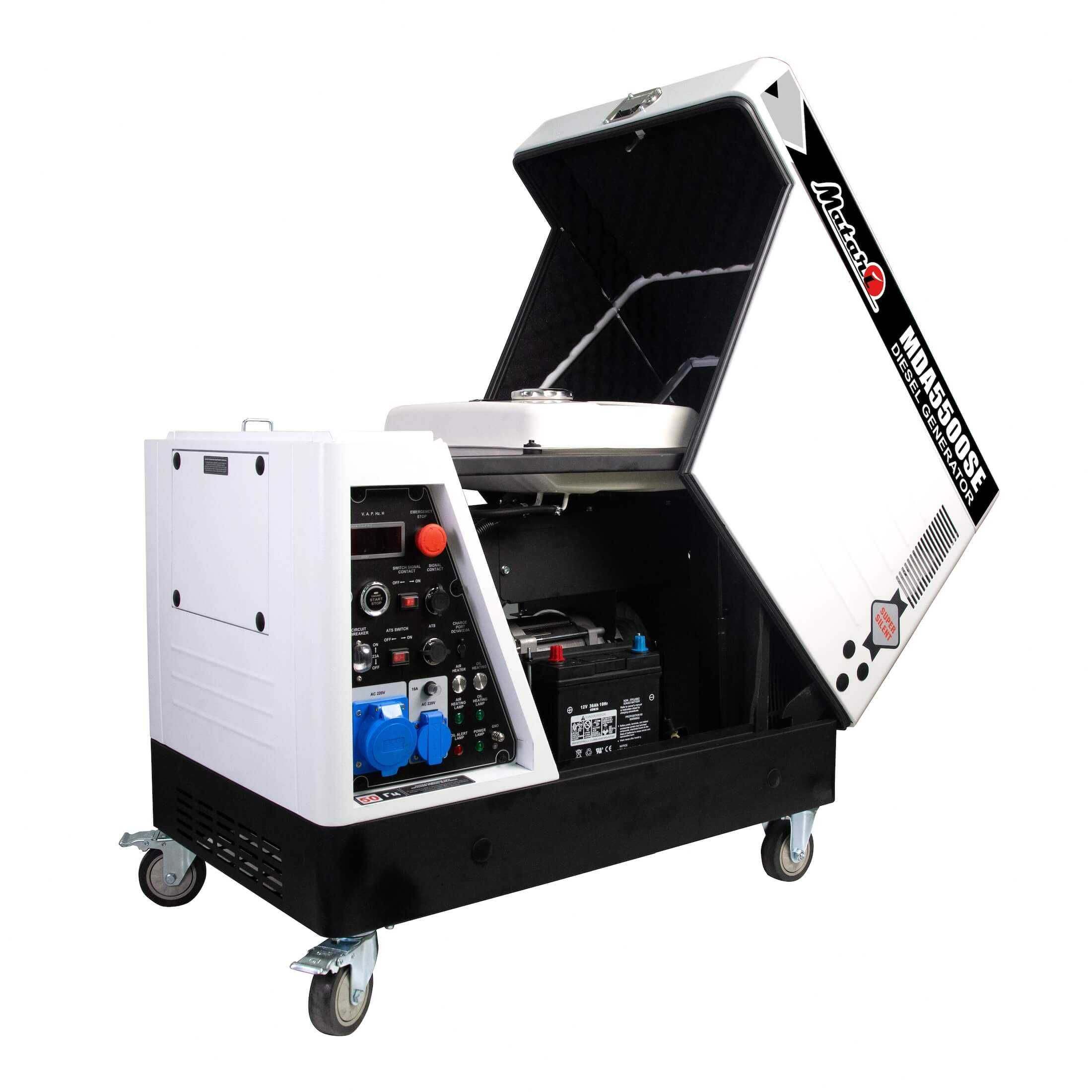 Дизельний генератор Matari MDA5500SE. 5,5 кВт. Новий.