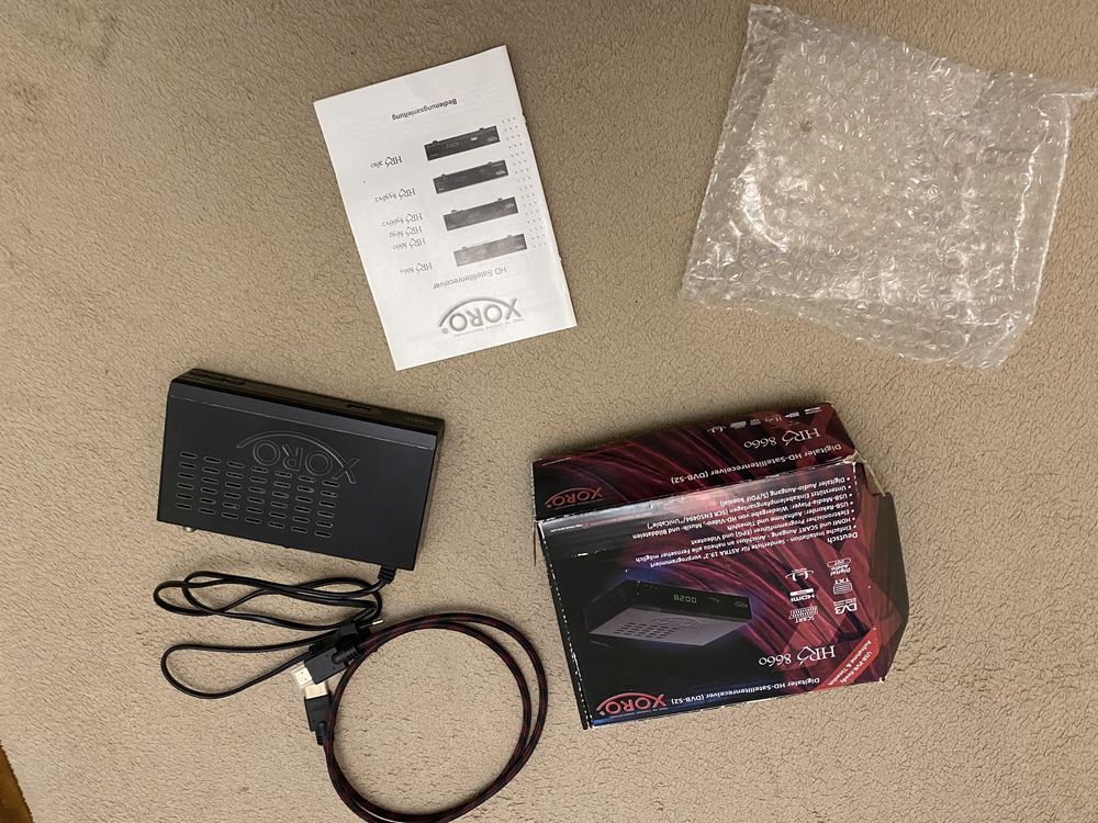 Тюнер dvb-s xoro hrs 8660