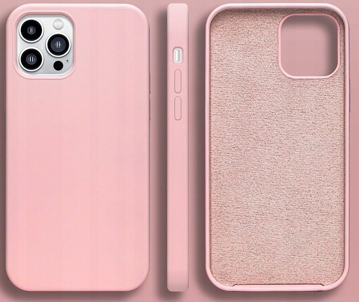 Etui Mercury Silikon Case Do Iphone 16 Pro Max Obudowa Mikrofibra