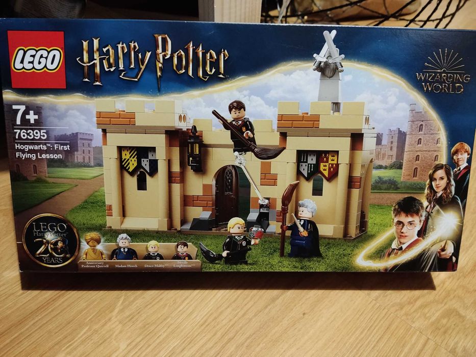 LEGO 76395 Harry Potter - Hogwart: Pierwsza lekcja latania. Nowe.