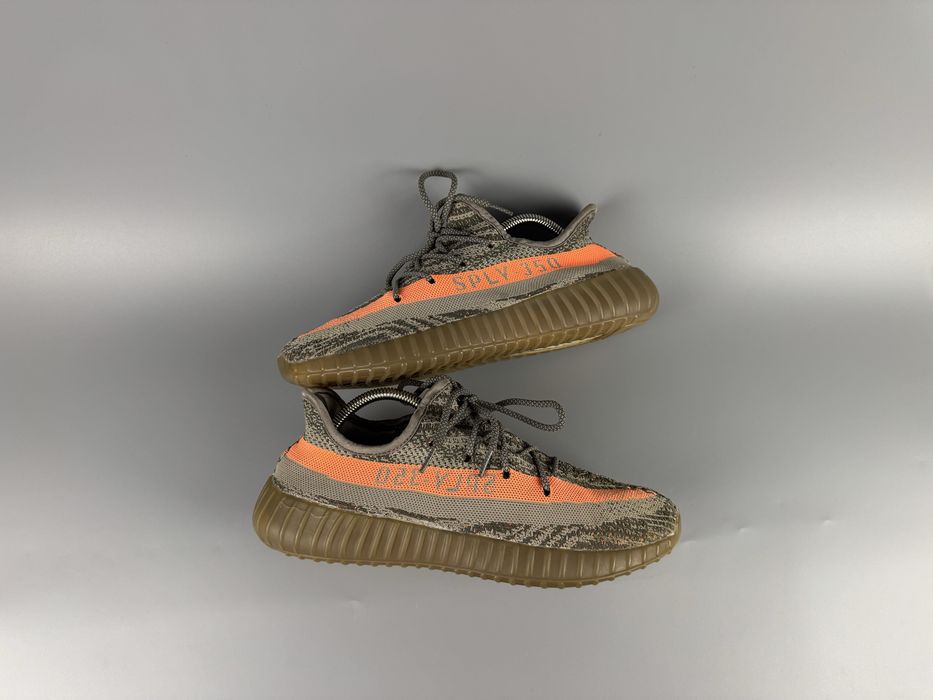 Розмір 45 28.5 см Чоловічі кросівки Adidas Yeezy Boost 350 V2 Beluga