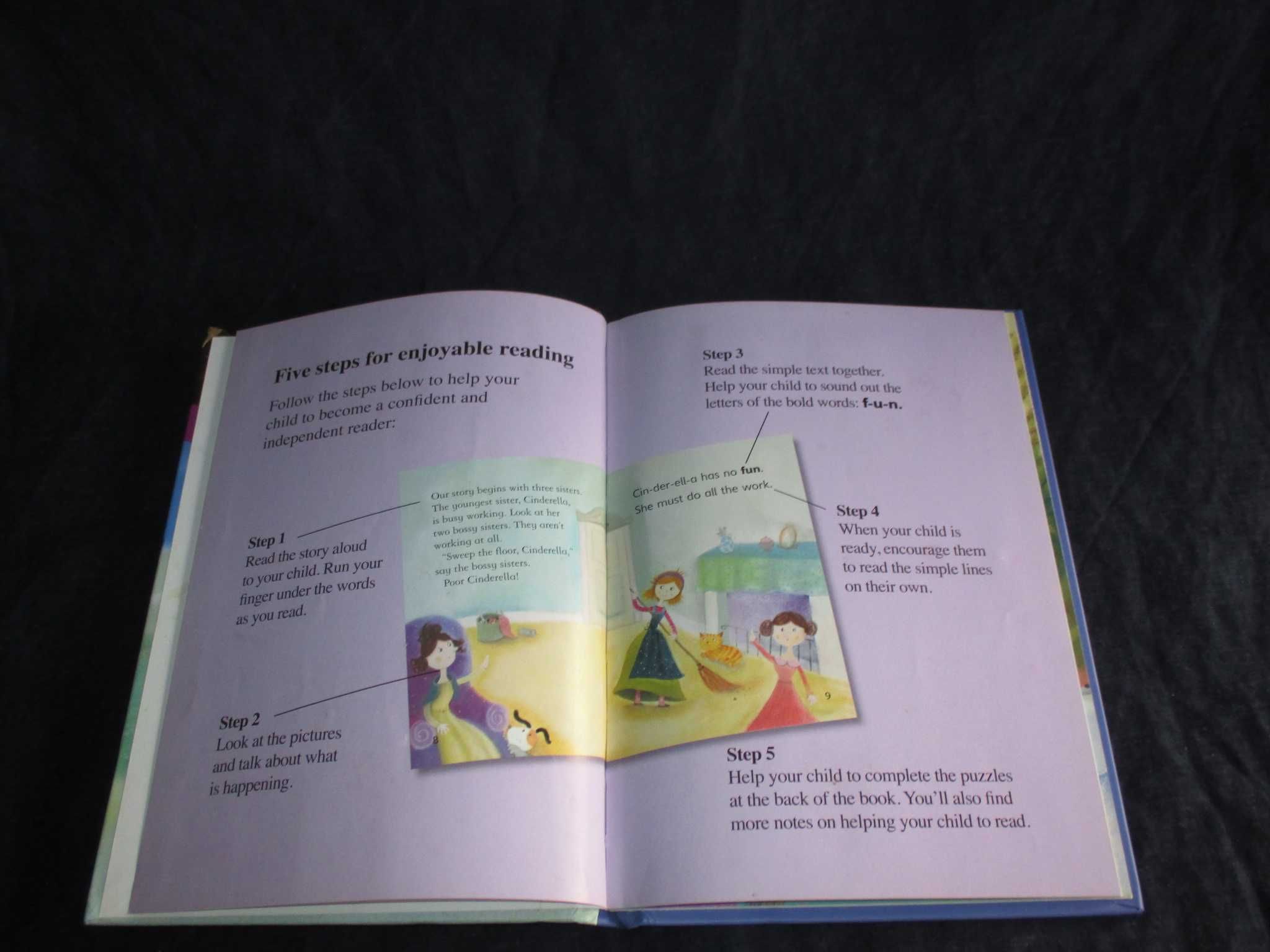Livro Cinderela First Readers Let's start reading