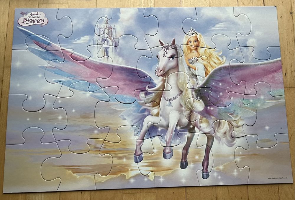 Puzzle Barbie Magia Pegaza