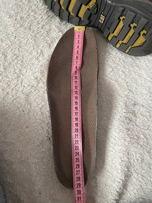 cat caterpillar мужские кожаные ботинки 44р 28,5см оригинал