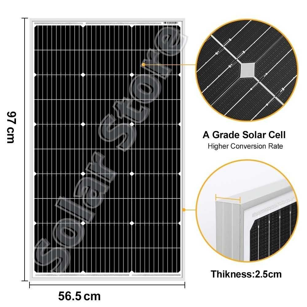 Солнечная панель 100W/5.56A Dokio