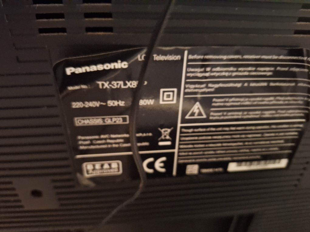 Telewizor Panasonic TX 37LX85P LCD