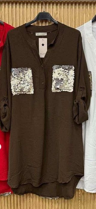 Dłuższa koszula czarna