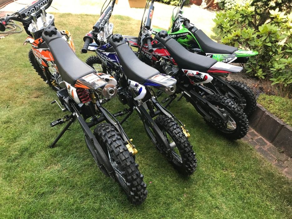 Cross KXD 125 -250 cc PRO 2025 rok koła 14/17 12/14 10/12 cali  NOWE