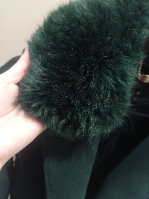 Płaszcz mohito butelkowa zieleń