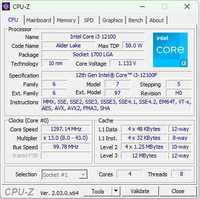 Proces i3-12100f + Pły.głó. BiostarH610MHP + gtx 1660 super