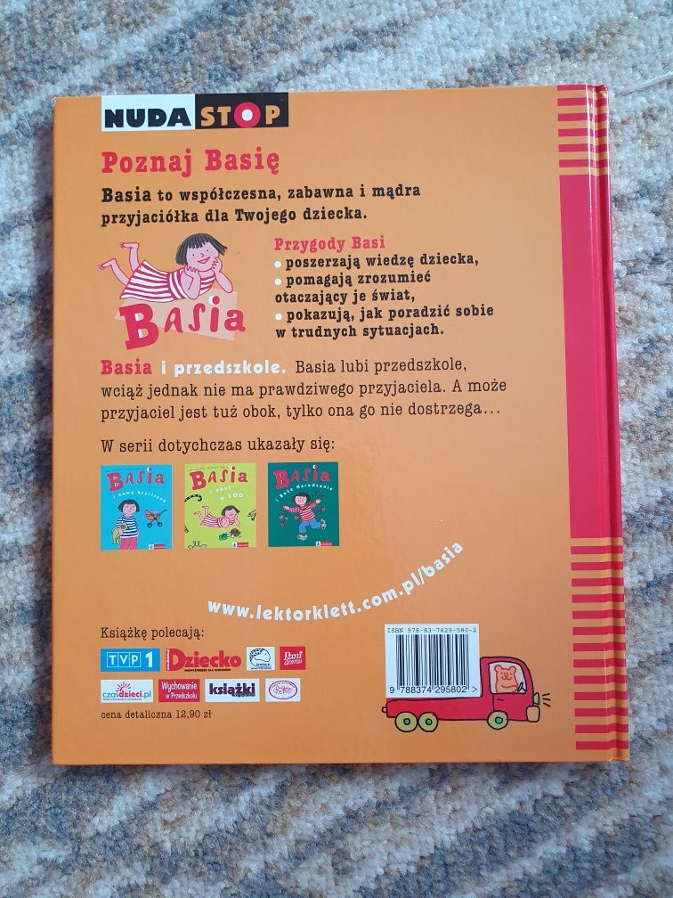 Książka "Basia i przedszkole" Zofia Stanecka, Marianna Oklejak