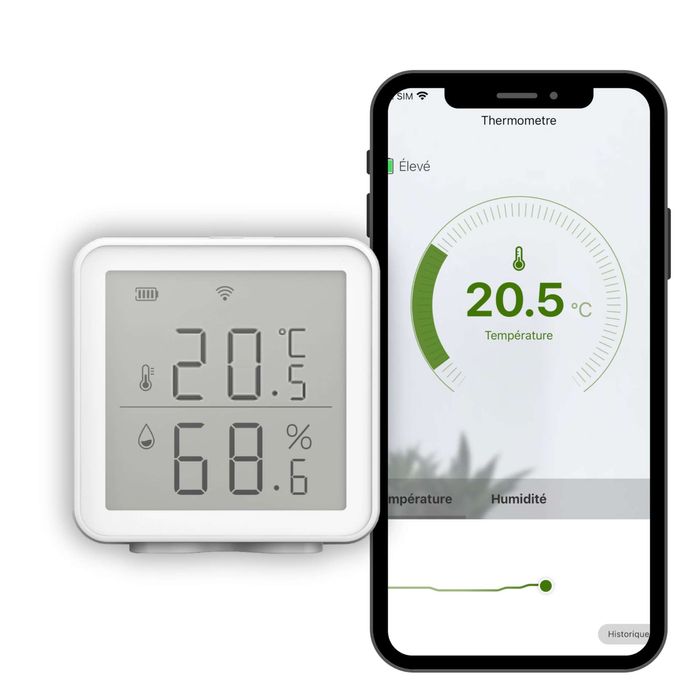 Konyks Czujnik temperatury, wilgotności Konyks 1 łączność z wifi