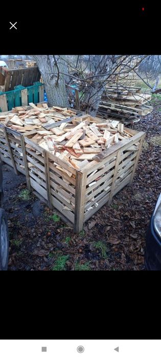 Drewno opałowe paletowe