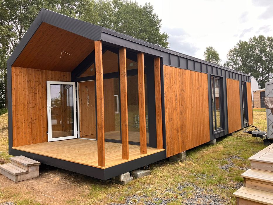 PROMOCJA!!!Dom 4x11M szkieletowy całoroczny- na zamówienie